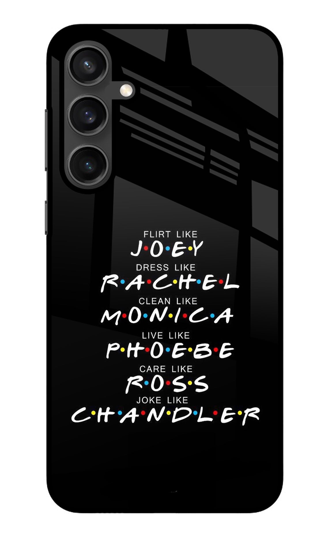 FRIENDS Character Samsung S23 Back Cover