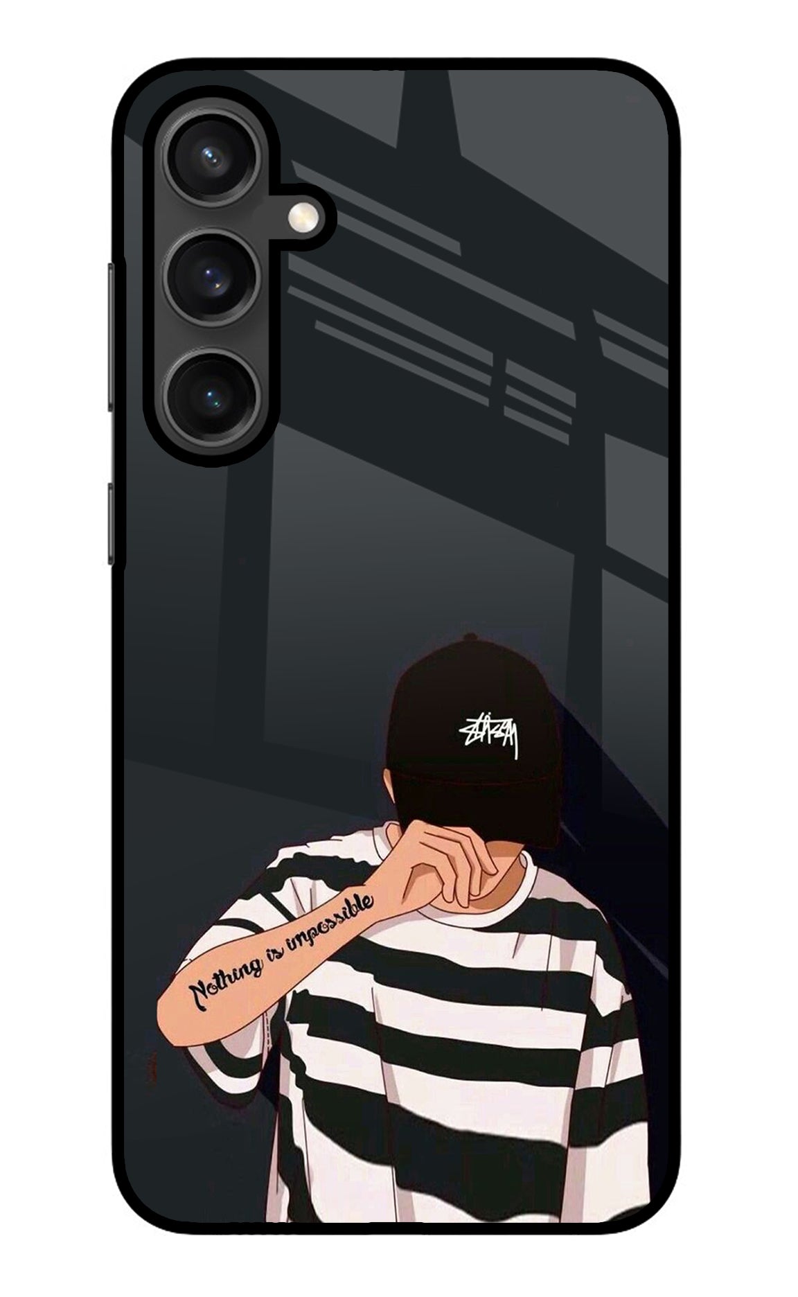 Aesthetic Boy Samsung S23 Back Cover