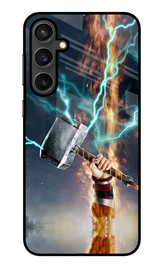 Thor Hammer Mjolnir Samsung S23 Glass Case