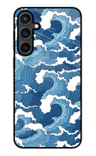 Blue Waves Samsung S23 Glass Case