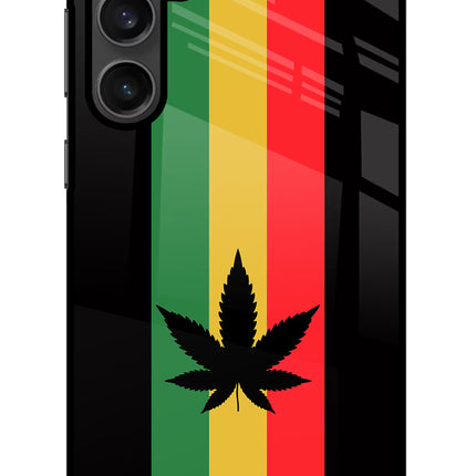 Weed Flag Samsung S23 Glass Case