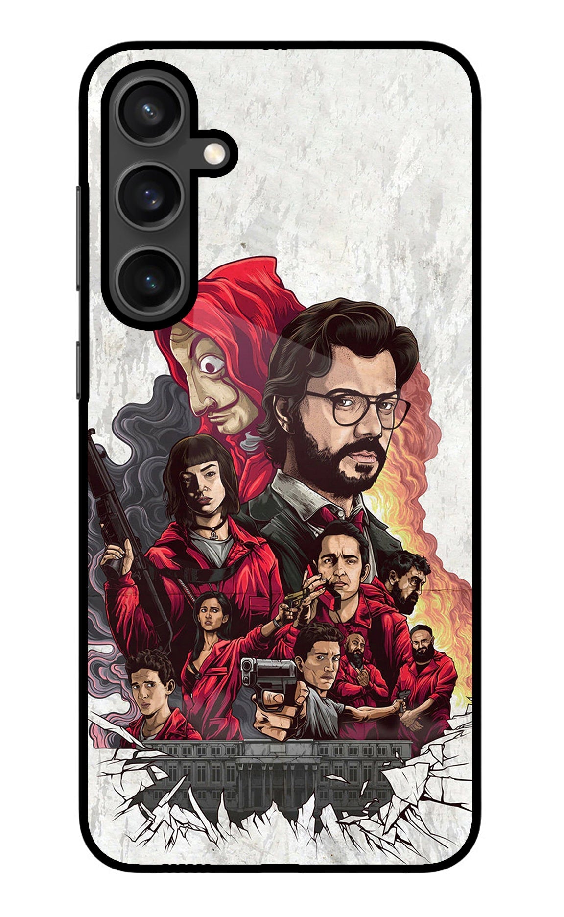 Money Heist Artwork Samsung S23 Back Cover