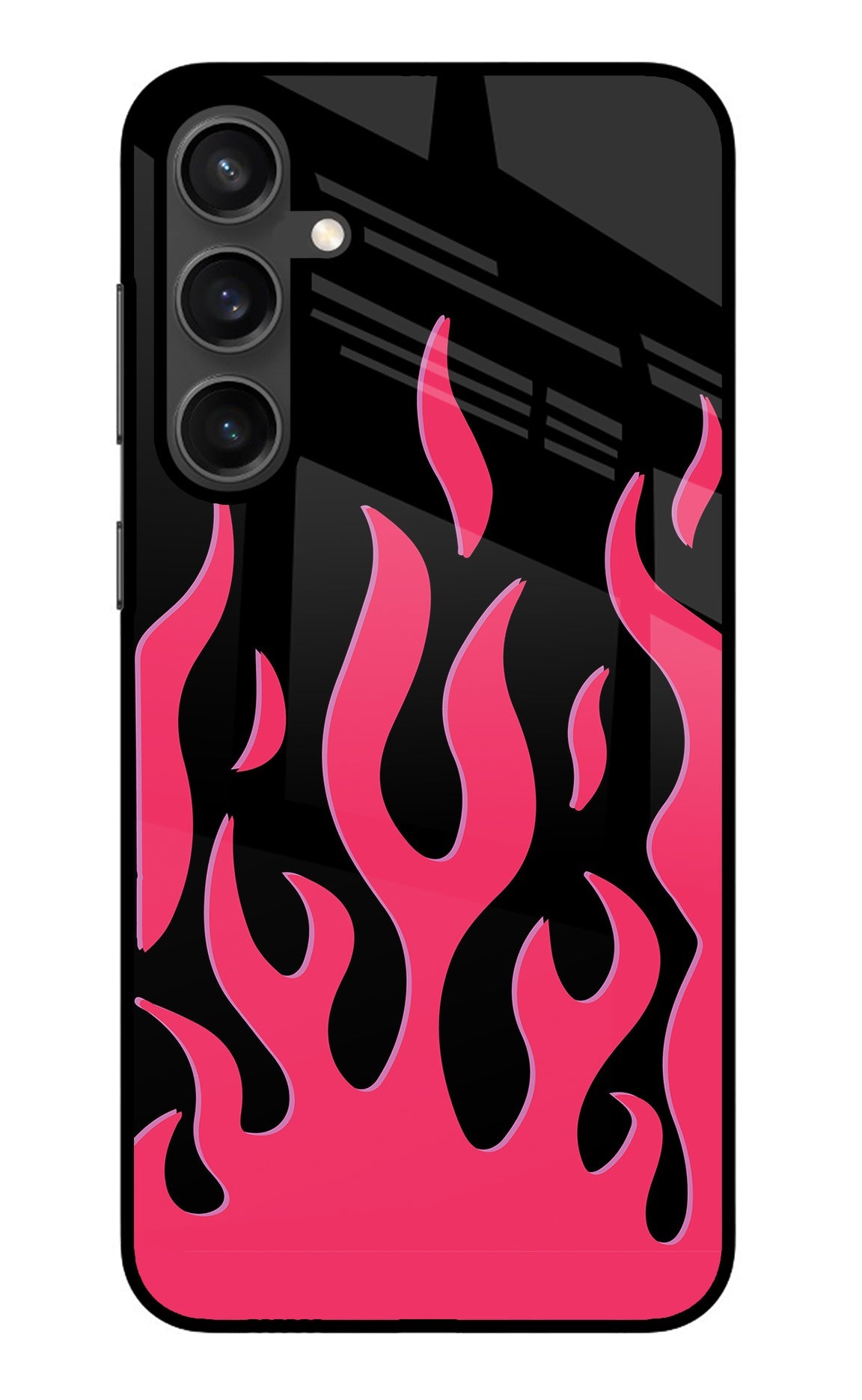 Fire Flames Samsung S23 Back Cover