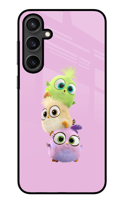 Cute Little Birds Samsung S23 Glass Case