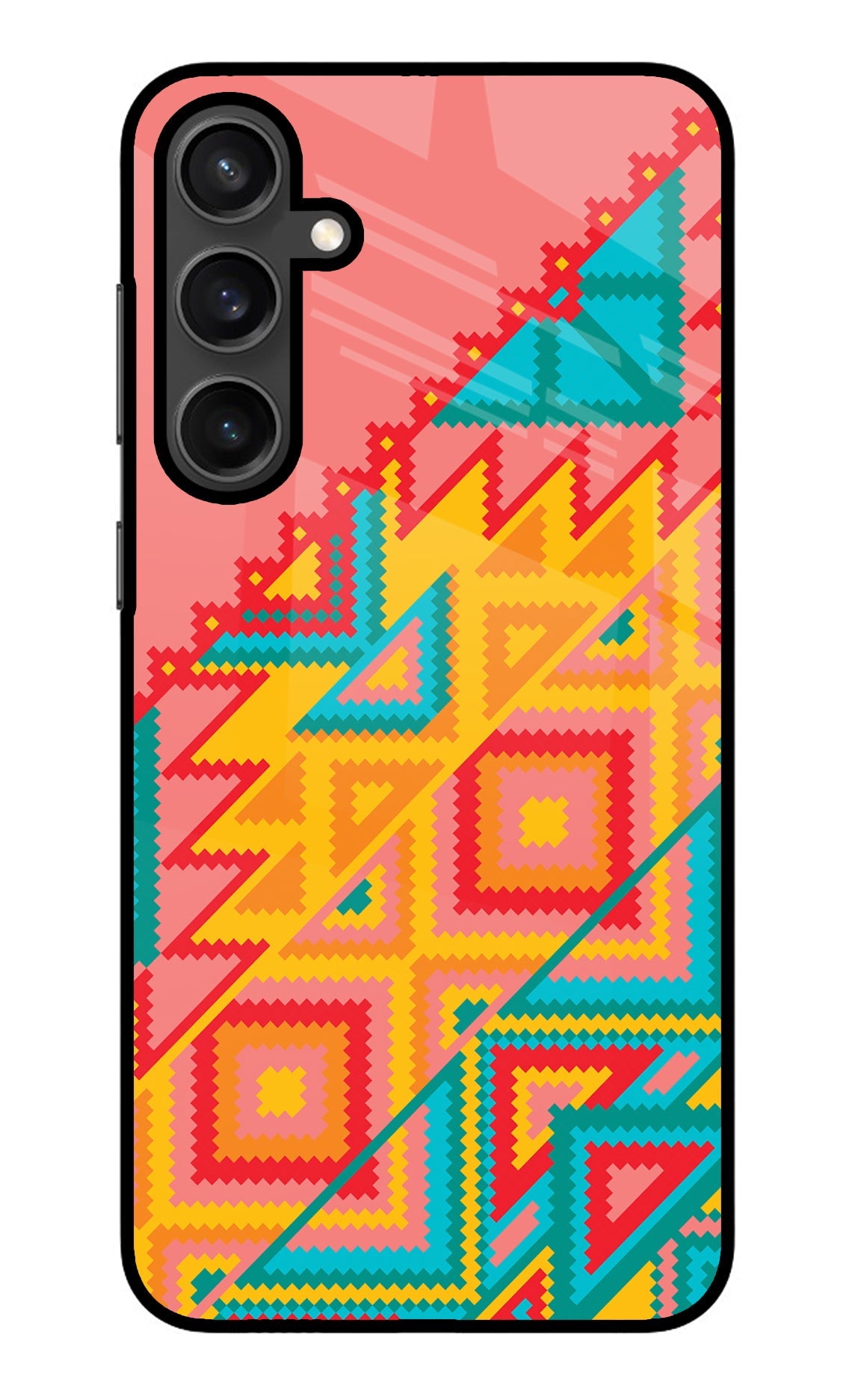 Aztec Tribal Samsung S23 Glass Case