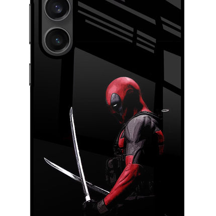Deadpool Samsung S23 Glass Case