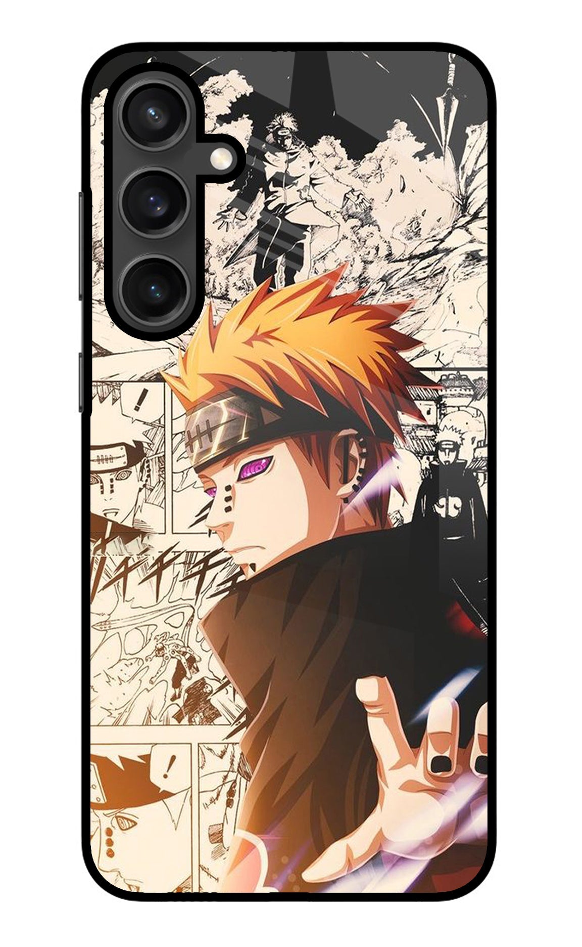 Pain Anime Samsung S23 Glass Case