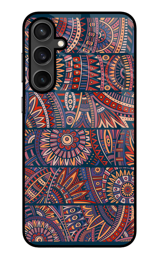 African Culture Design Samsung S23 Glass Case