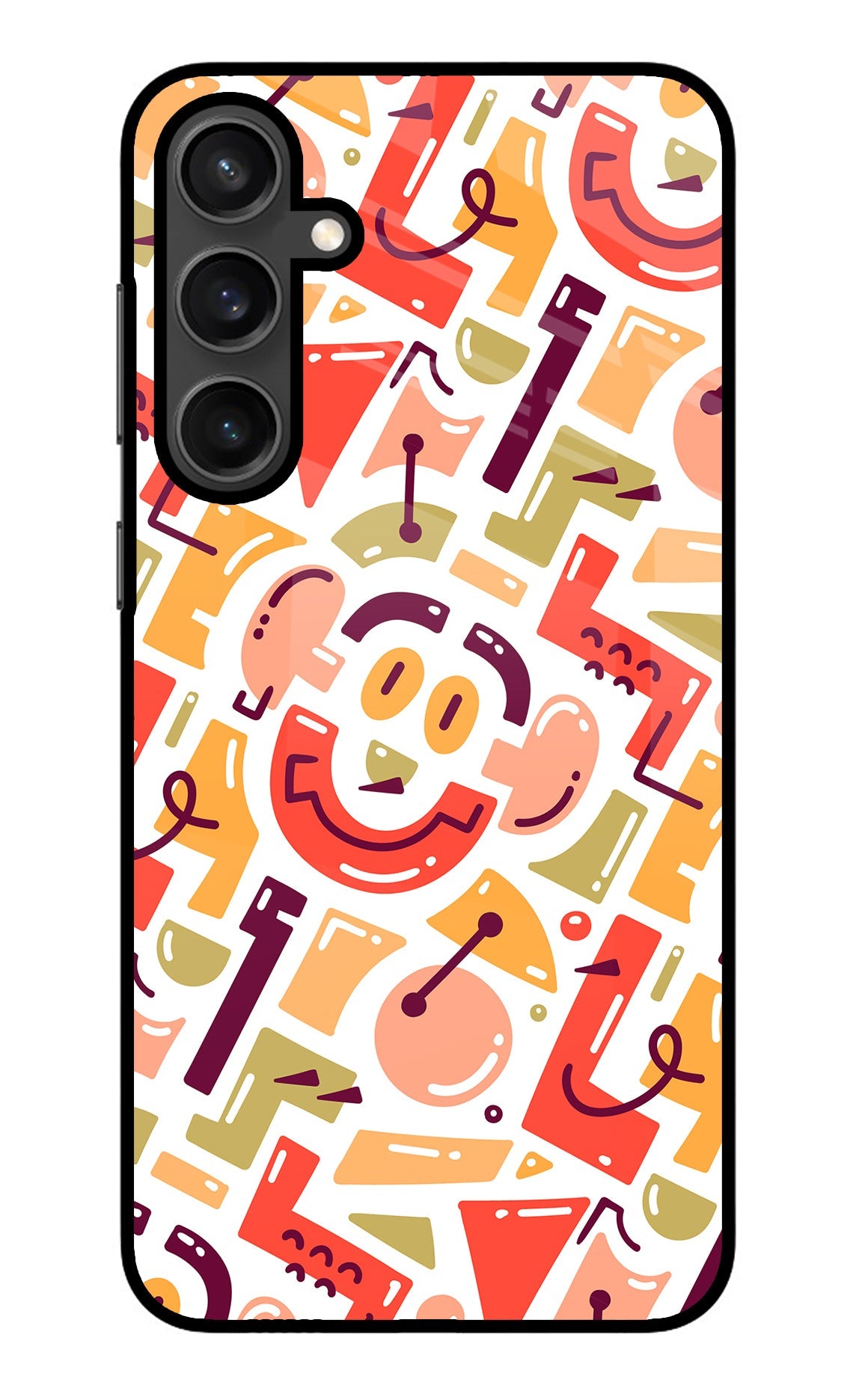 Doodle Pattern Samsung S23 Back Cover