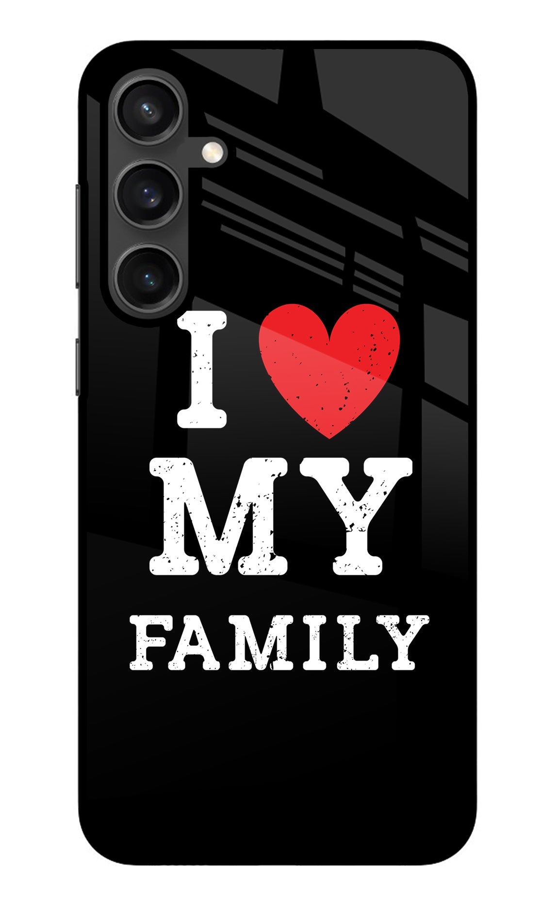 I Love My Family Samsung S23 Back Cover