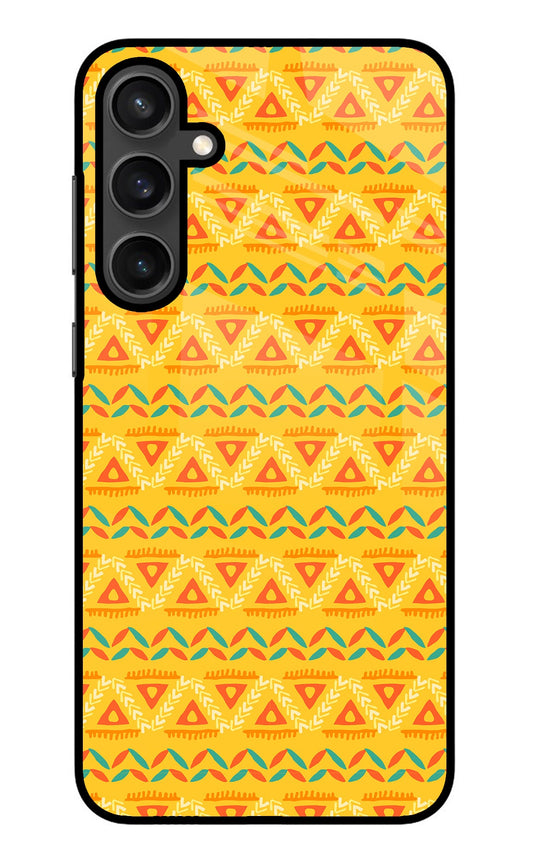 Tribal Pattern Samsung S23 Glass Case