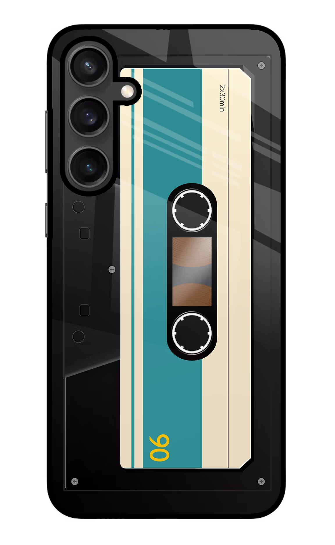 Cassette Samsung S23 Glass Case