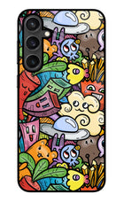 Veggie Doodle Samsung S23 Glass Case