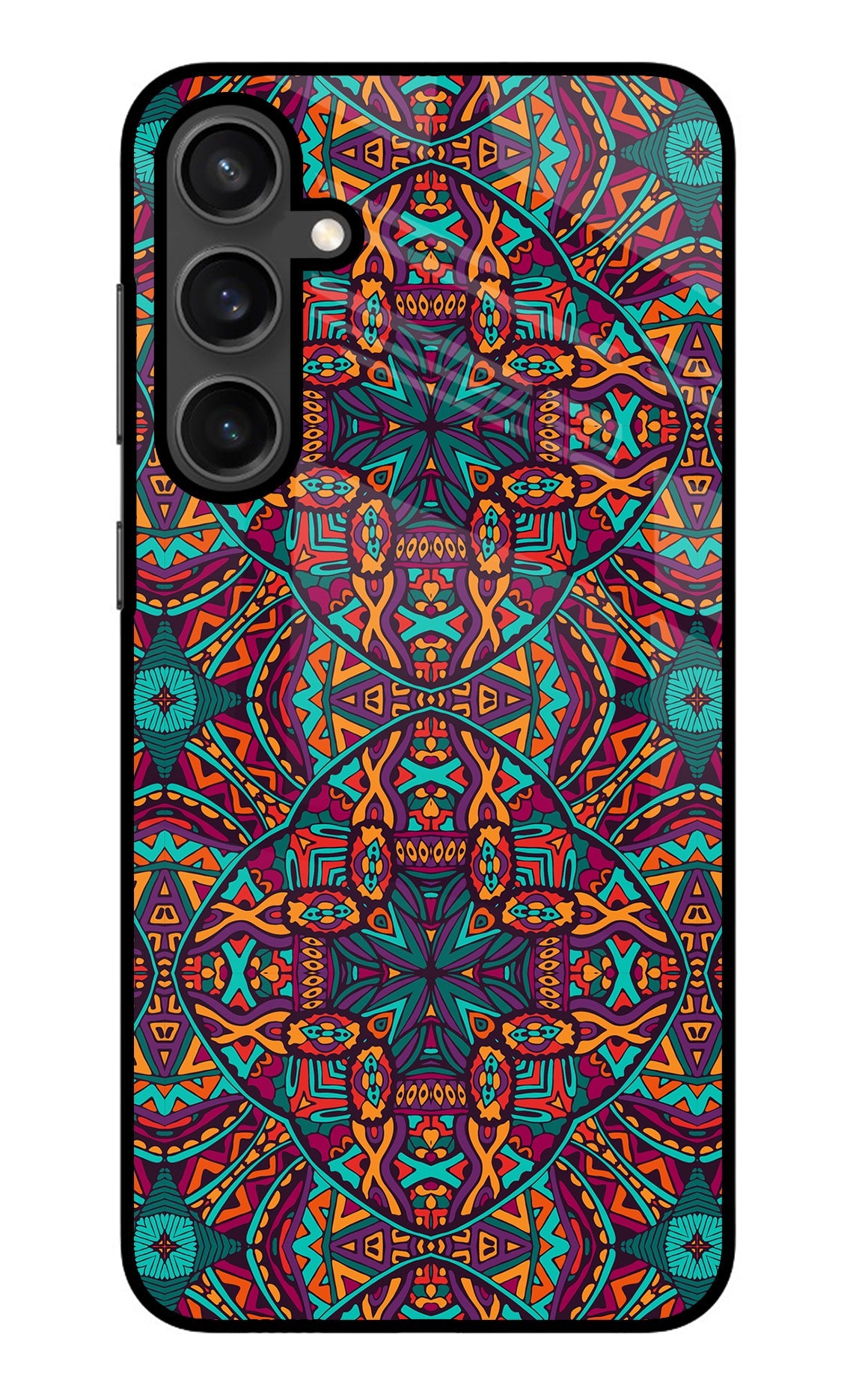 Colour Mandala Samsung S23 Glass Case