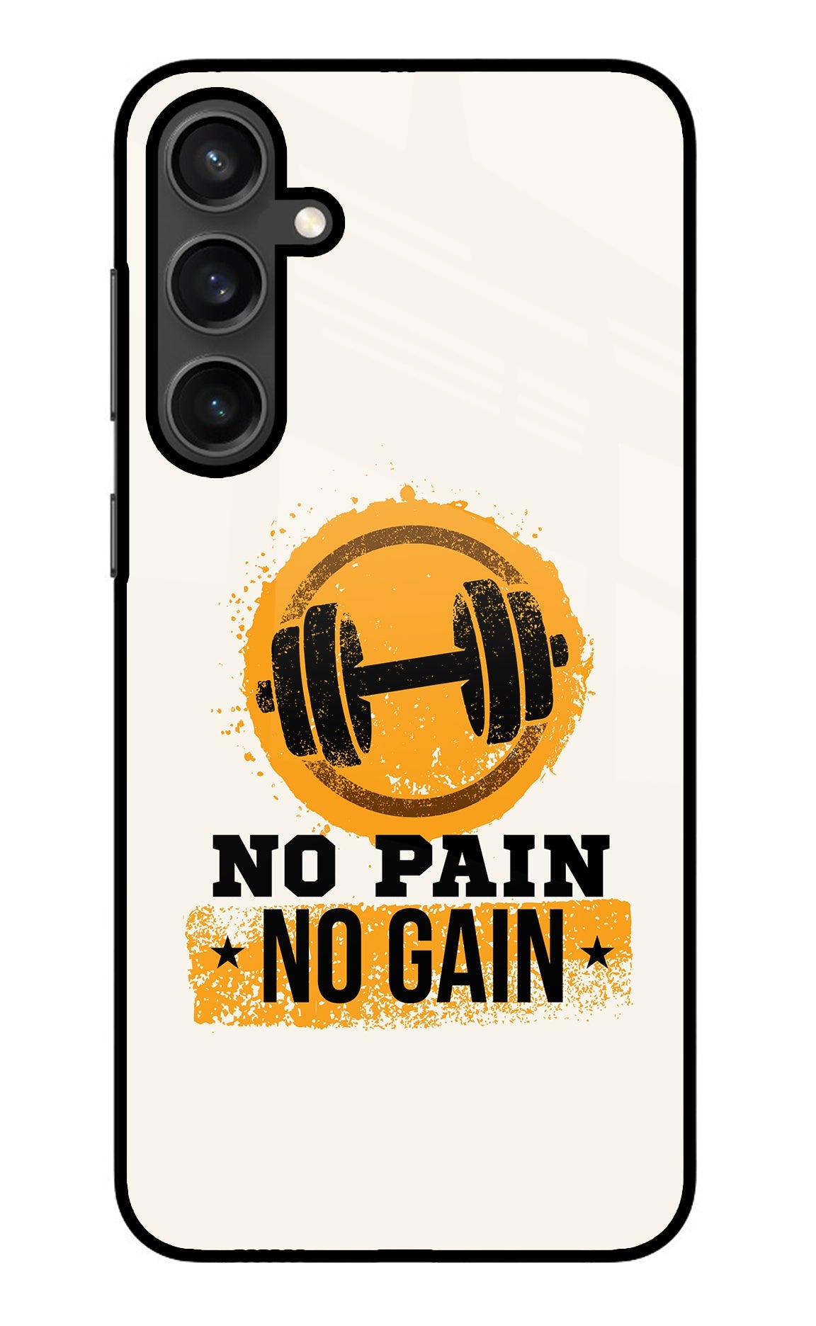 No Pain No Gain Samsung S23 Glass Case