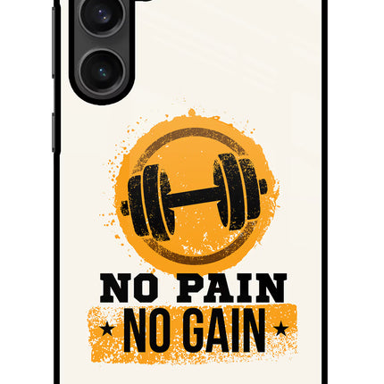 No Pain No Gain Samsung S23 Glass Case