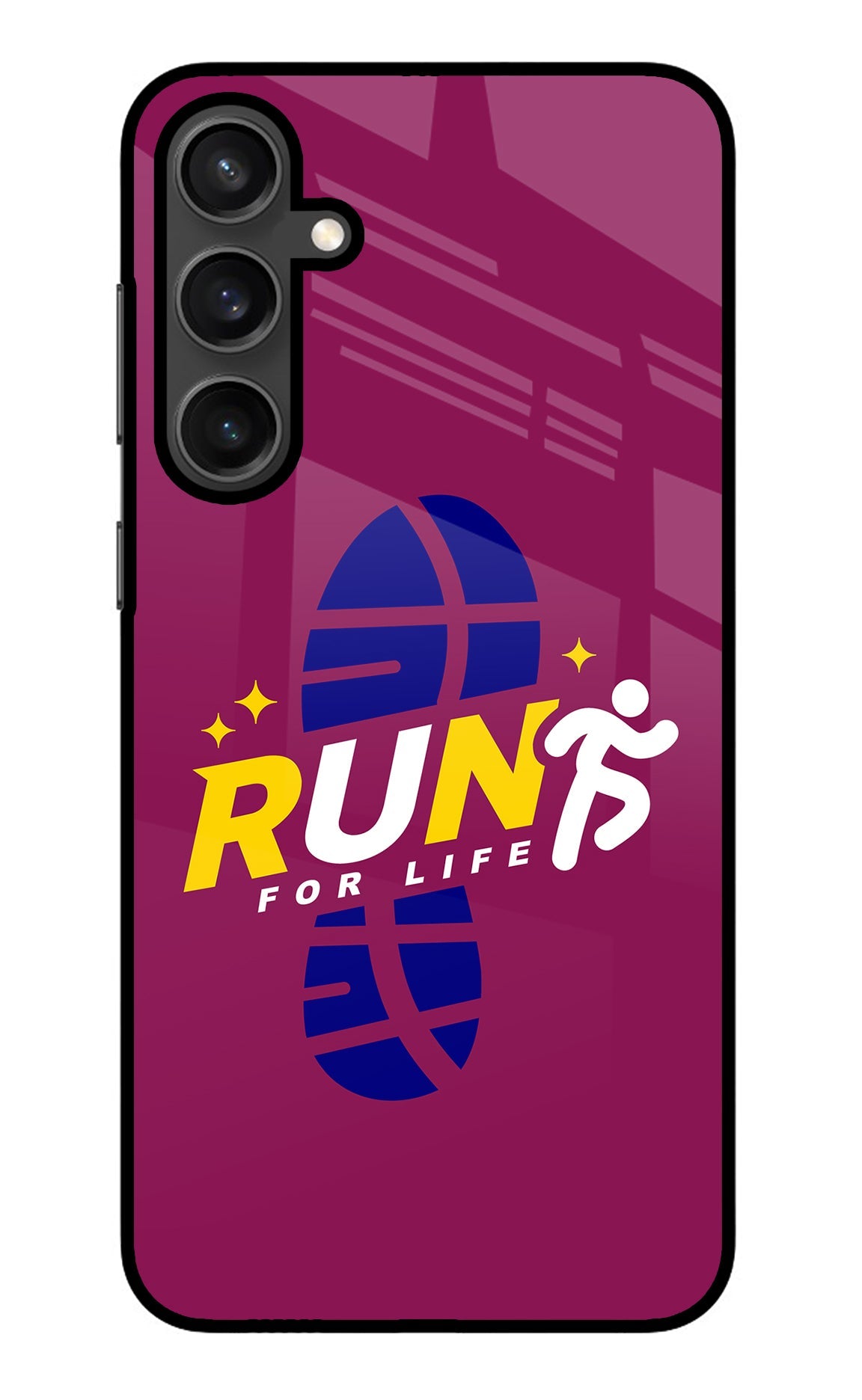 Run for Life Samsung S23 Back Cover