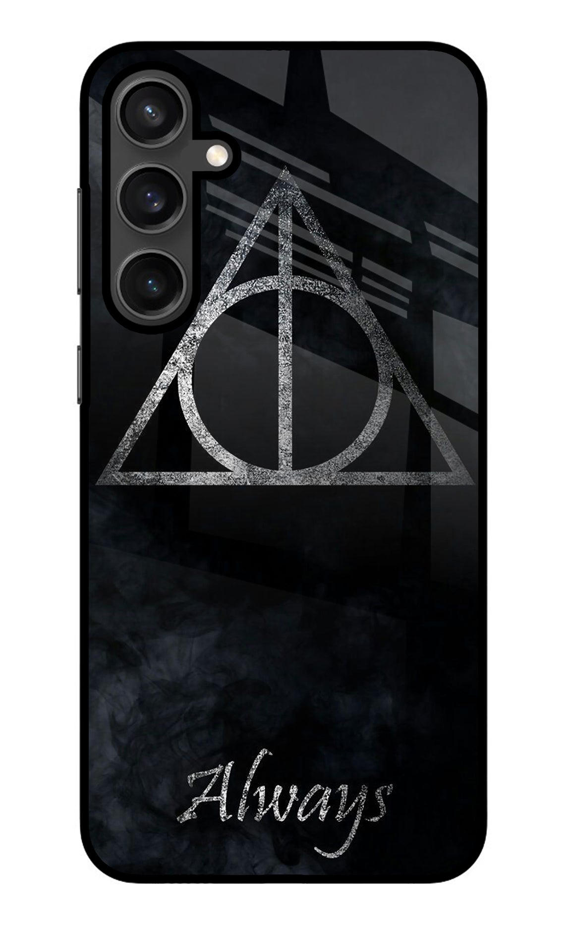 Deathly Hallows Samsung S23 Glass Case