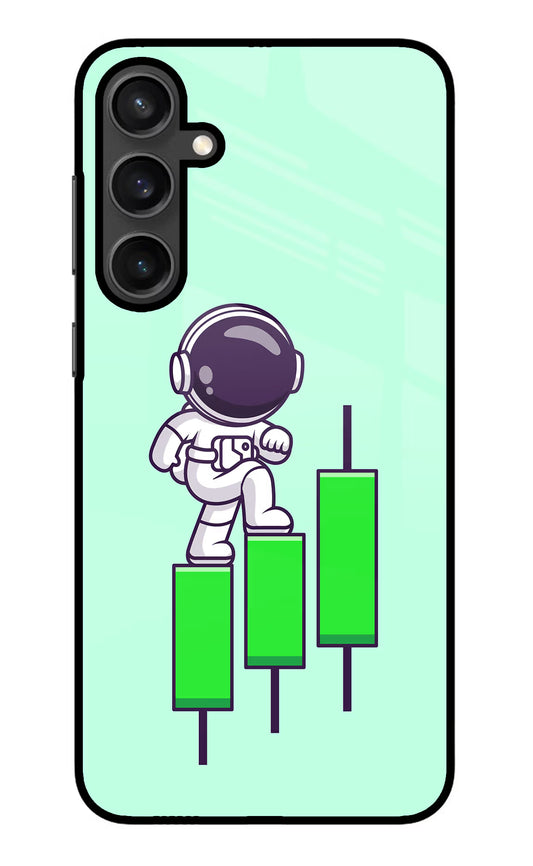 Astronaut Trader Samsung S23 Glass Case