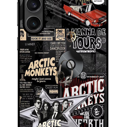 Arctic Monkeys Samsung S23 Glass Case