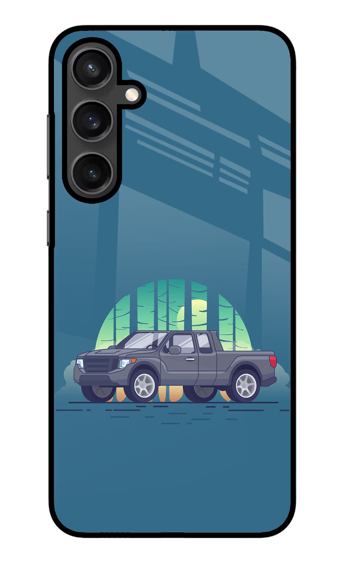 Retro Garage Vibe Samsung S23 Glass Case