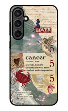 Cancer Zodiac Samsung S23 Glass Case