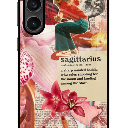 Sagittarius Zodiac Samsung S23 Glass Case