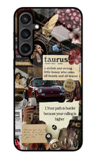 Taurus Zodiac Samsung S23 Glass Case
