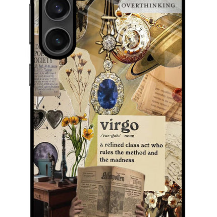 Virgo Zodiac Samsung S23 Glass Case