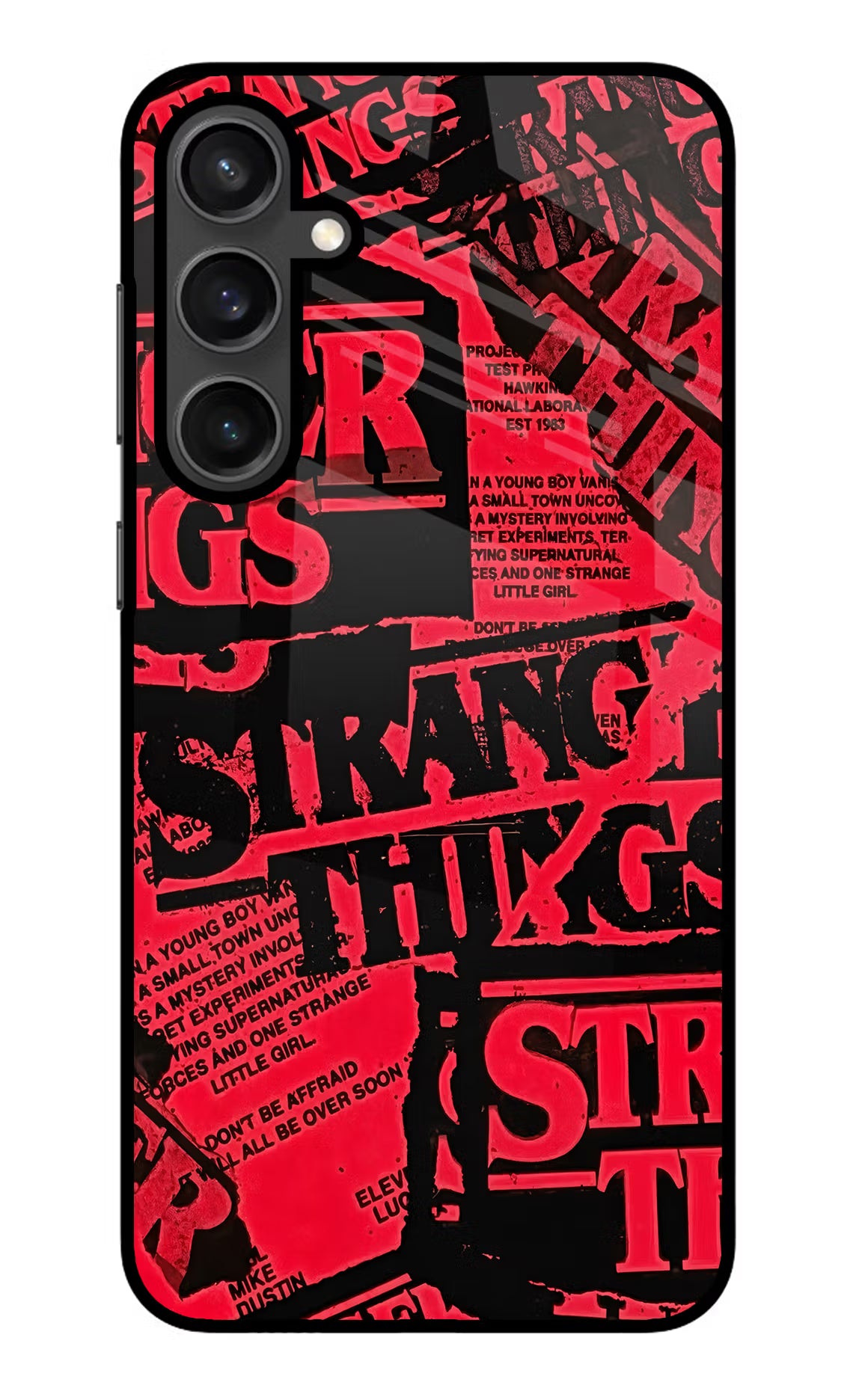 Ordinary Things Samsung S23 Glass Case Back Cover by Casekaro