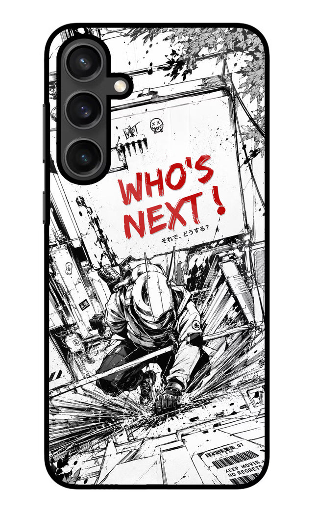 Who's Next Samsung S23 Glass Case