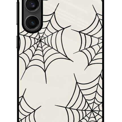 Spider Web Samsung S23 Glass Case