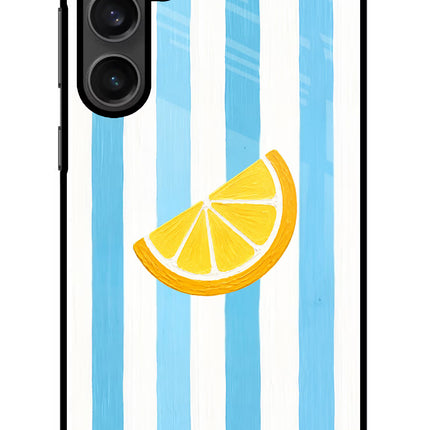 Summer Lemon Samsung S23 Glass Case