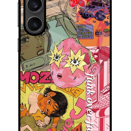 Funkover Samsung S23 Glass Case