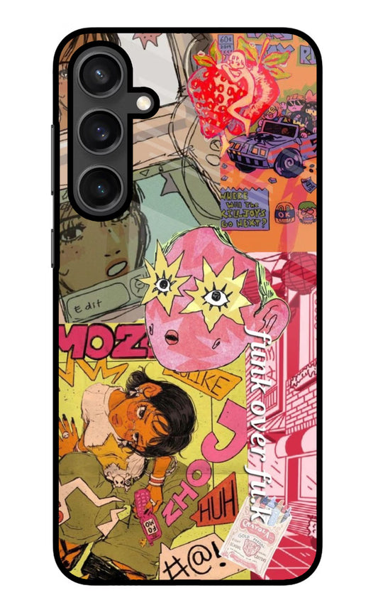 Funkover Samsung S23 Glass Case