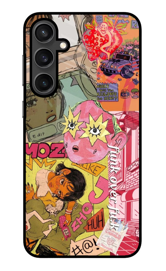 Funkover Samsung S23 Glass Case