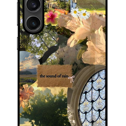 Rain Samsung S23 Glass Case