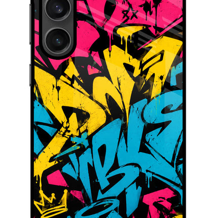 Graffiti Vibe Samsung S23 Glass Case
