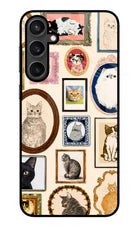 Mirror Cats Samsung S23 Glass Case