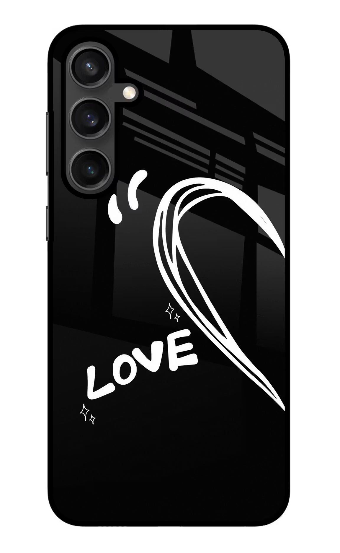 Love Line Samsung S23 Glass Case