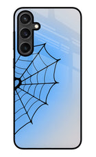 Blue Web Samsung S23 Glass Case