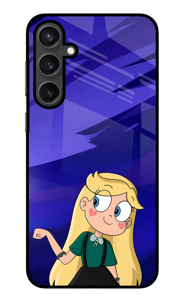 Star Glow Samsung S23 Glass Case