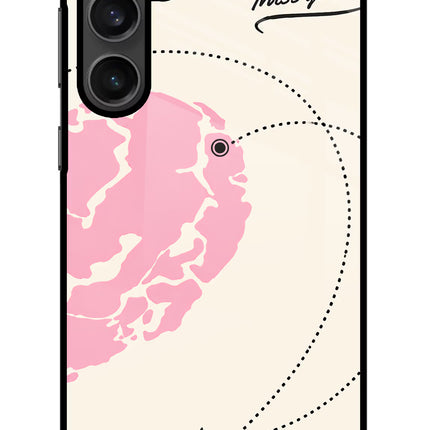 Miss Orbit Samsung S23 Glass Case