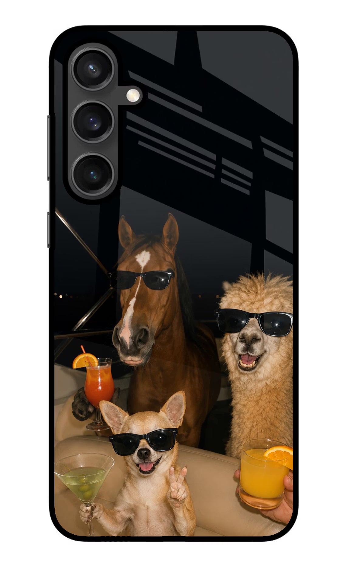 Party Squad Samsung S23 Glass Case