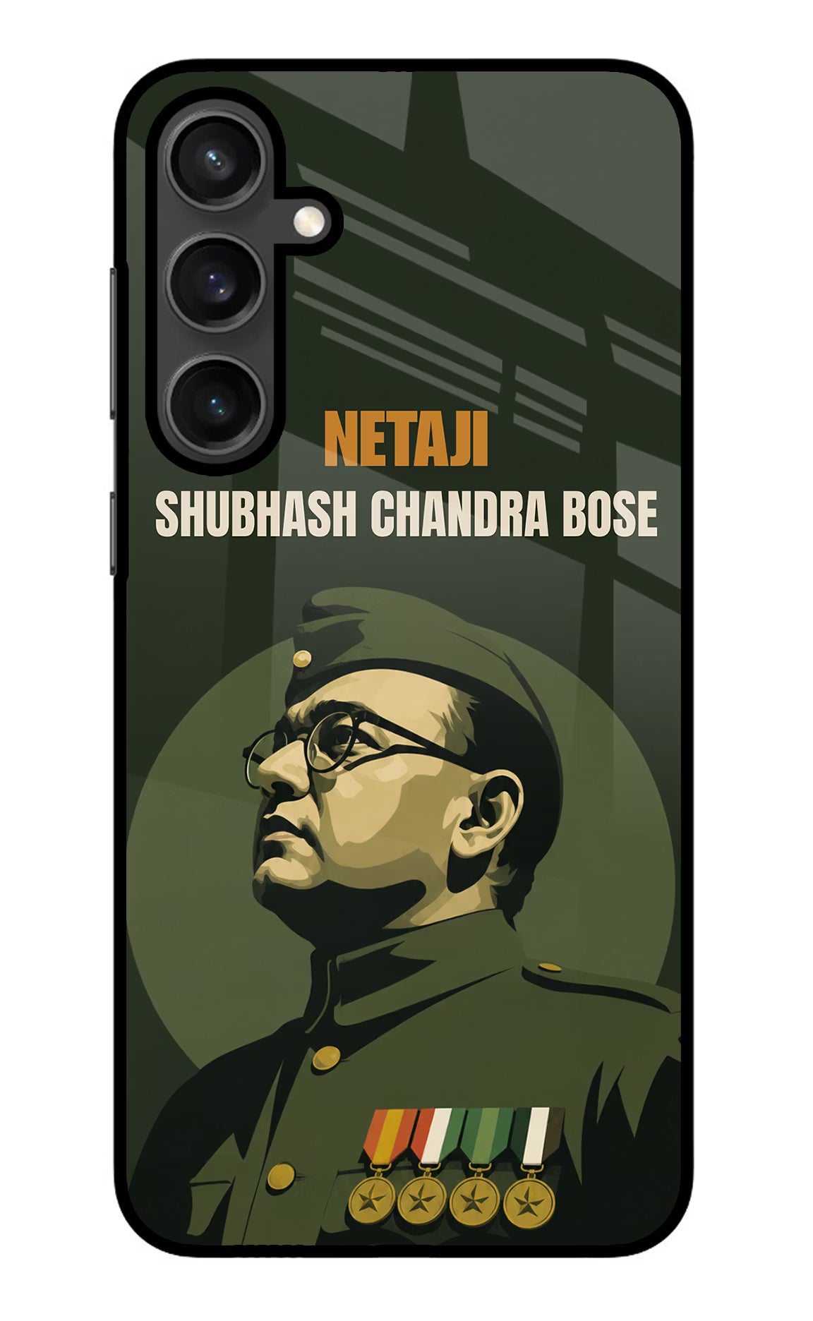 Netaji Legacy Samsung S23 Glass Case