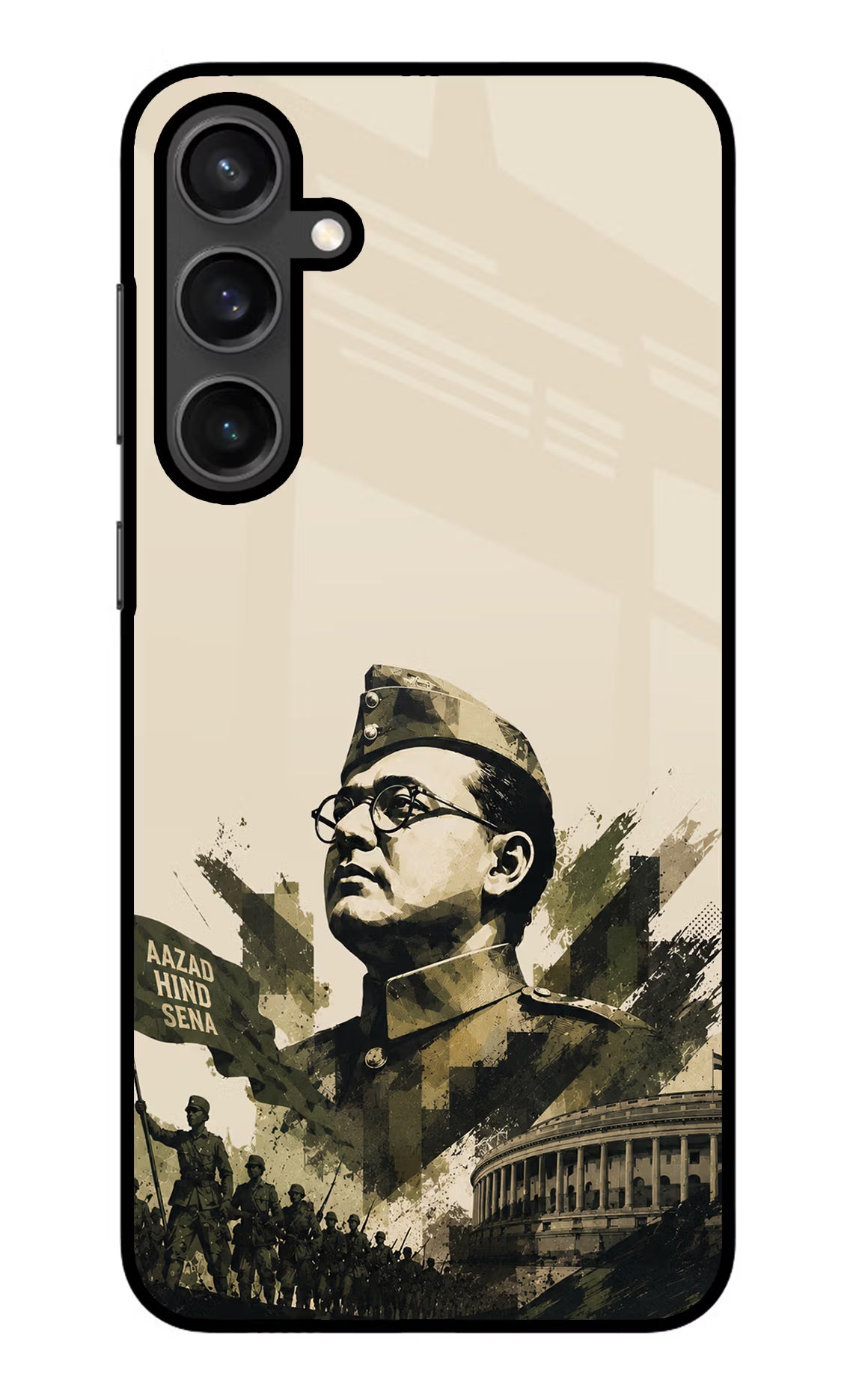 Netaji Rising Samsung S23 Glass Case