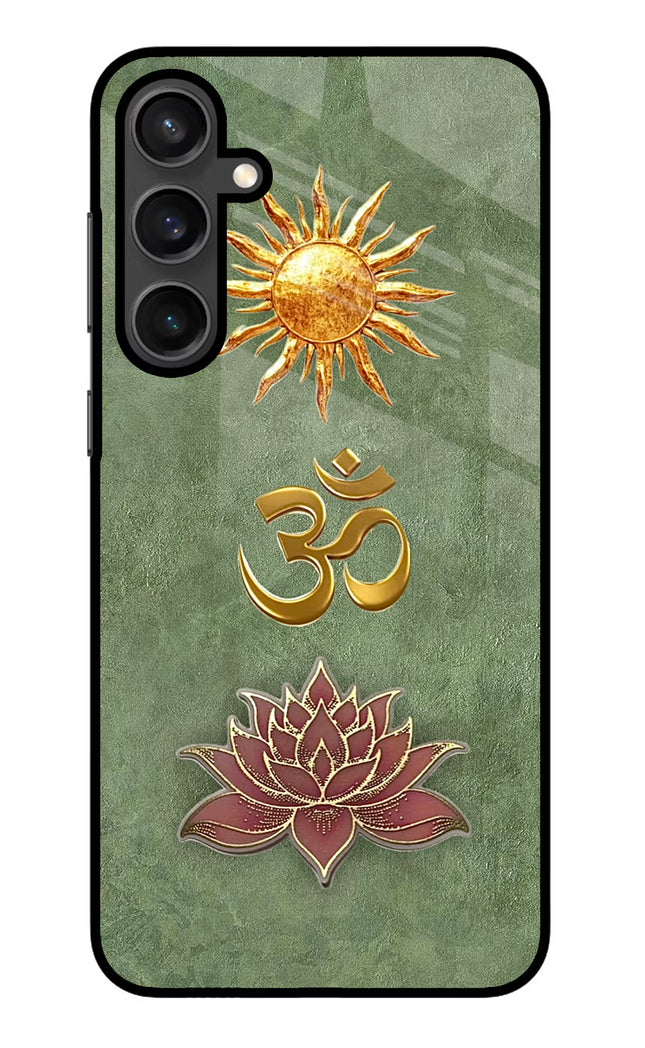 Om & Lotus Samsung S23 Glass Case