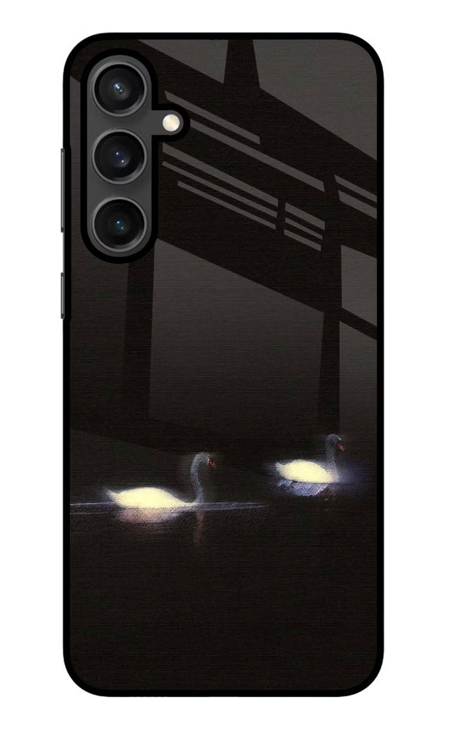 Silent Swans Samsung S23 Glass Case