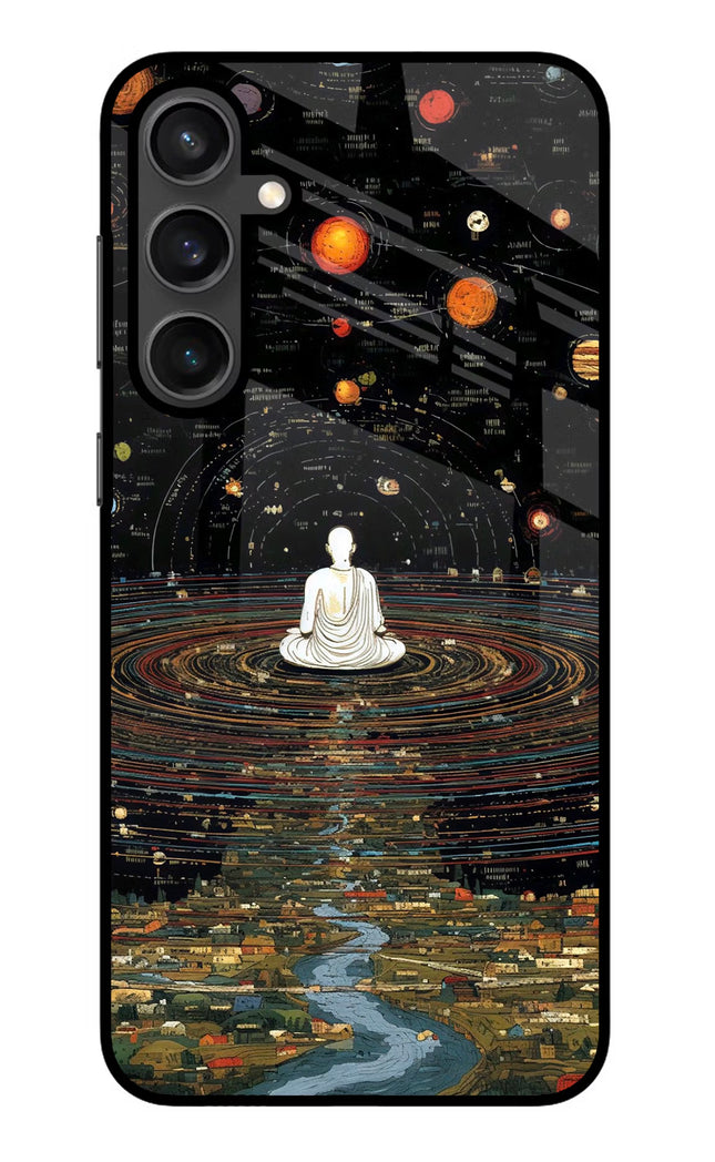 Space Monk Samsung S23 Glass Case