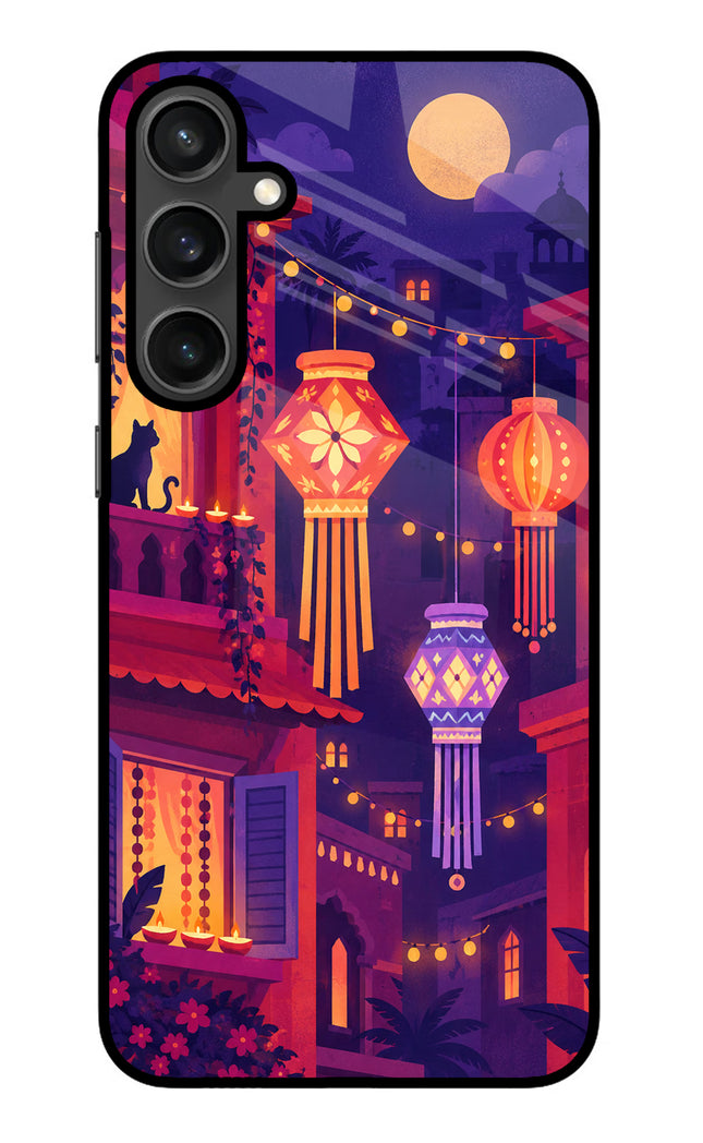 Lantern Lane Samsung S23 Glass Case